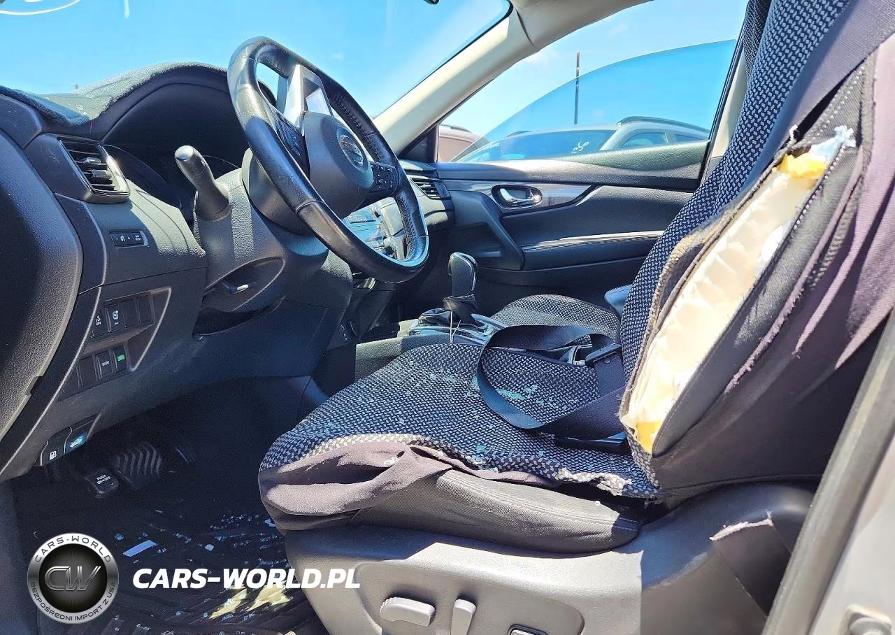2017 Nissan Rogue Sv VIN:JN8AT2MT3HW144456 - 7