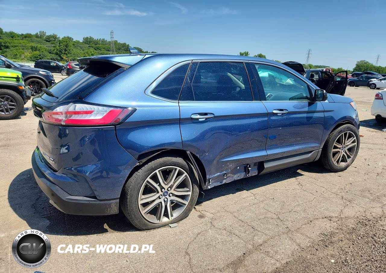 2019 Ford Edge Titanium VIN:2FMPK4K92KBC05618 - 3