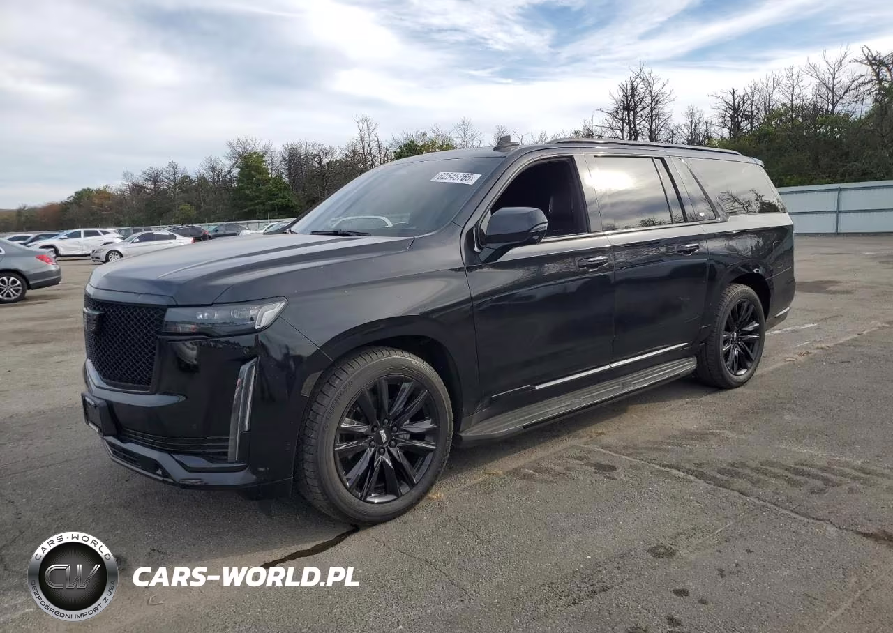 2021 Cadillac Escalade Esv Sport Platinum VIN:1GYS4RKL6MR487239 - 1