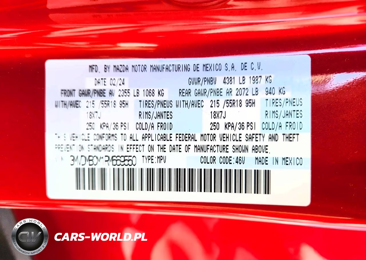 2024 Mazda Cx-30 Preferred VIN:3MVDMBCM1RM669550 - 14