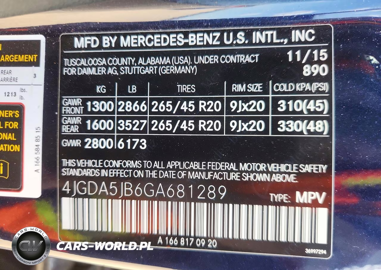 2016 Mercedes-Benz Gle 350 VIN:4JGDA5JB6GA681289 - 13