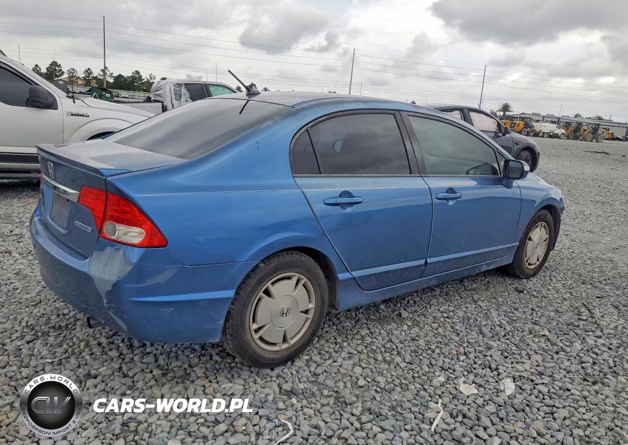 2009 Honda Civic Hybrid VIN:JHMFA36229S014385 - 3