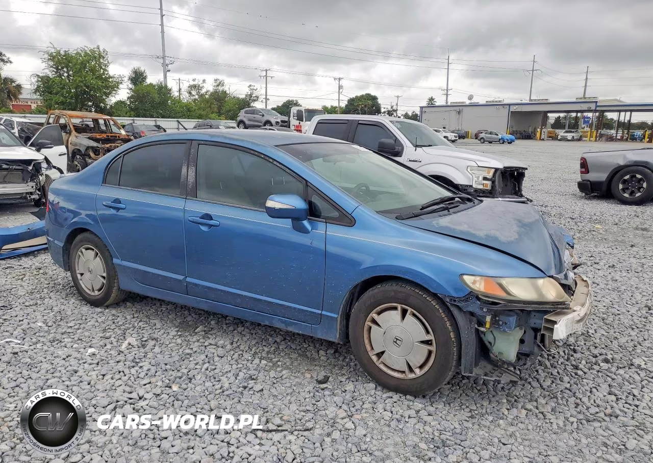 2009 Honda Civic Hybrid VIN:JHMFA36229S014385 - 4