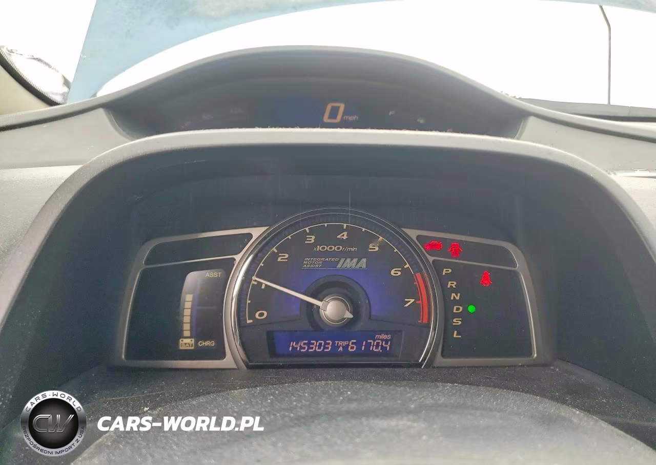 2009 Honda Civic Hybrid VIN:JHMFA36229S014385 - 9
