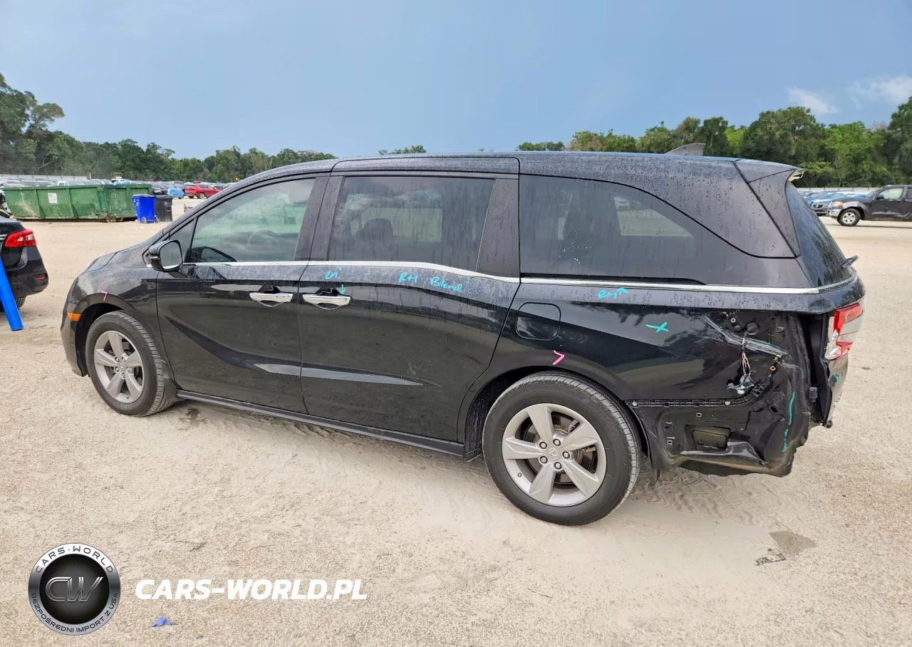 2020 Honda Odyssey Exl VIN:5FNRL6H78LB009828 - 2