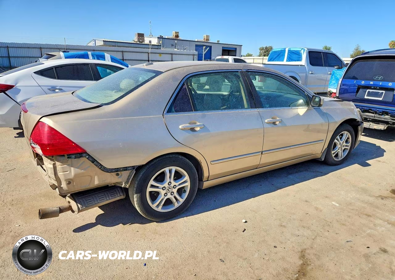 2007 Honda Accord Ex VIN:1HGCM56867A179534 - 3
