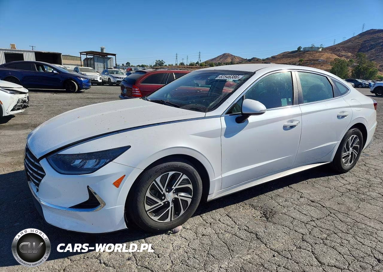 2021 Hyundai Sonata Hybrid Blue