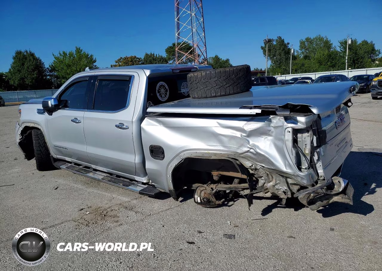 2020 GMC Sierra C1500 Slt VIN:1GTP8DED7LZ304596 - 2