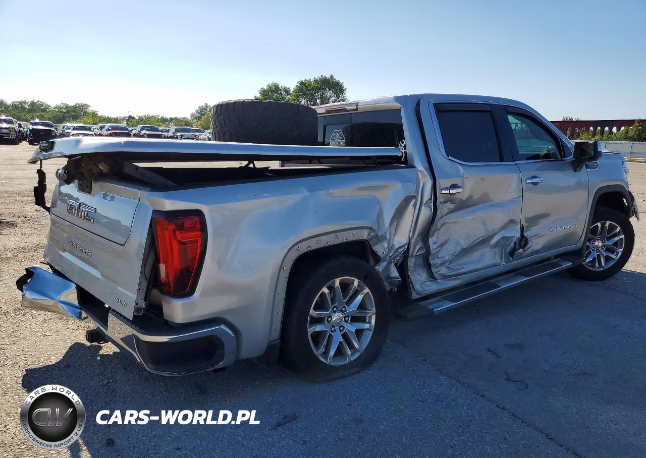 2020 GMC Sierra C1500 Slt VIN:1GTP8DED7LZ304596 - 3