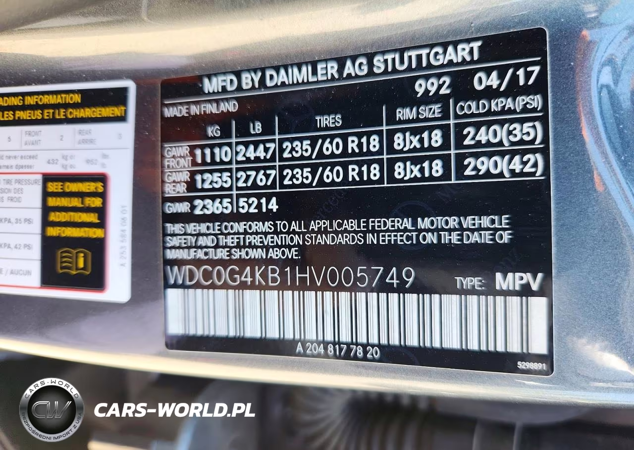 2017 Mercedes-Benz Glc 300 4Matic VIN:WDC0G4KB1HV005749 - 13