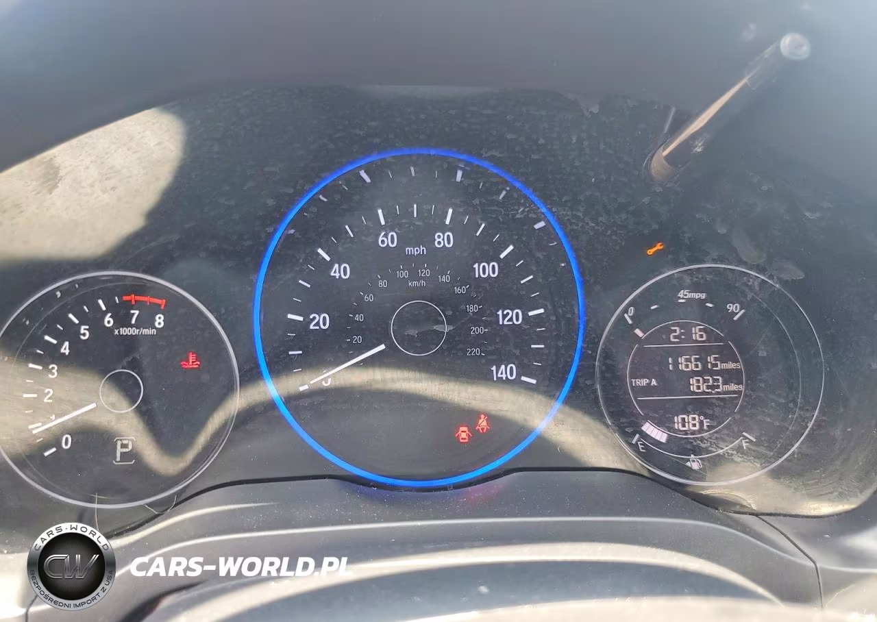2019 Honda Hr-V Sport VIN:3CZRU6H19KG718358 - 9