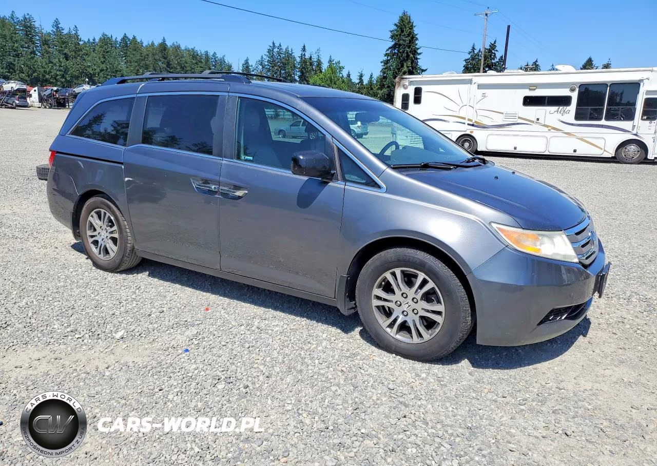 2012 Honda Odyssey Exl VIN:5FNRL5H65CB050726 - 4