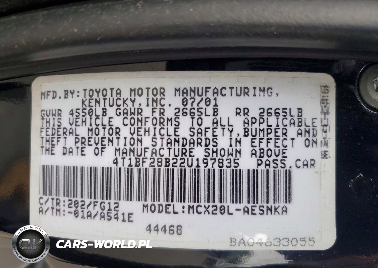 2002 Toyt Avalon VIN:4T1BF28B22U197835 - 12