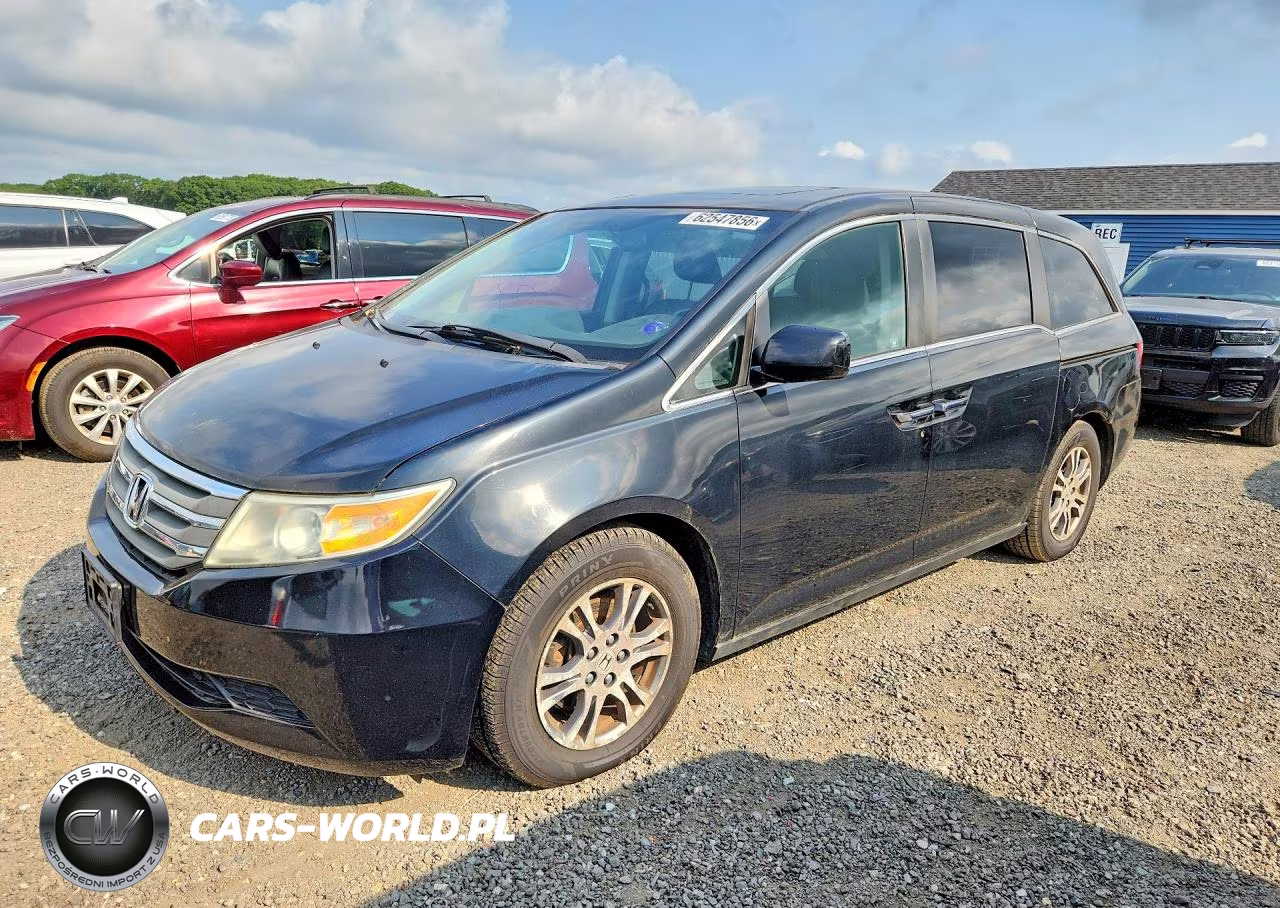 2011 Honda Odyssey Exl VIN:5FNRL5H64BB084719 - 1