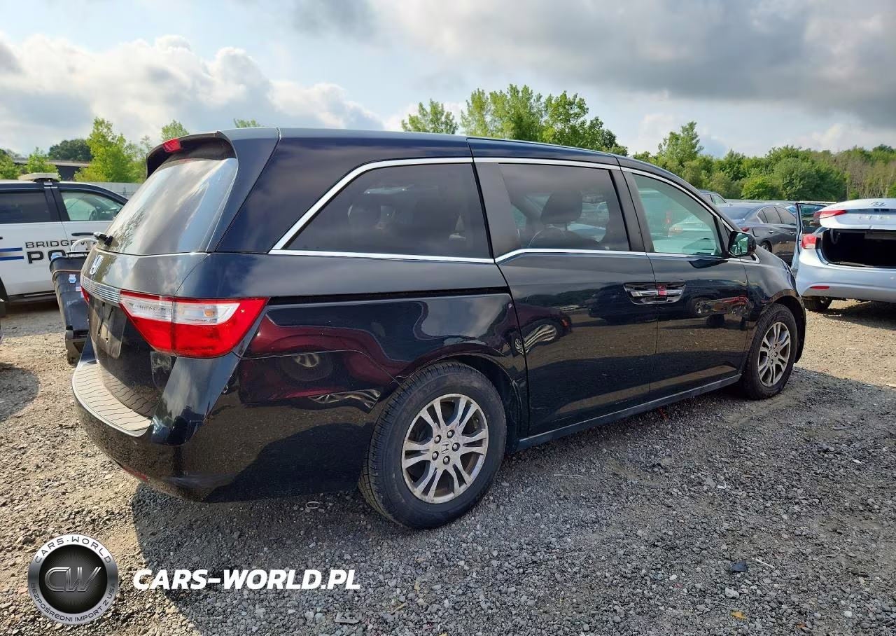 2011 Honda Odyssey Exl VIN:5FNRL5H64BB084719 - 3