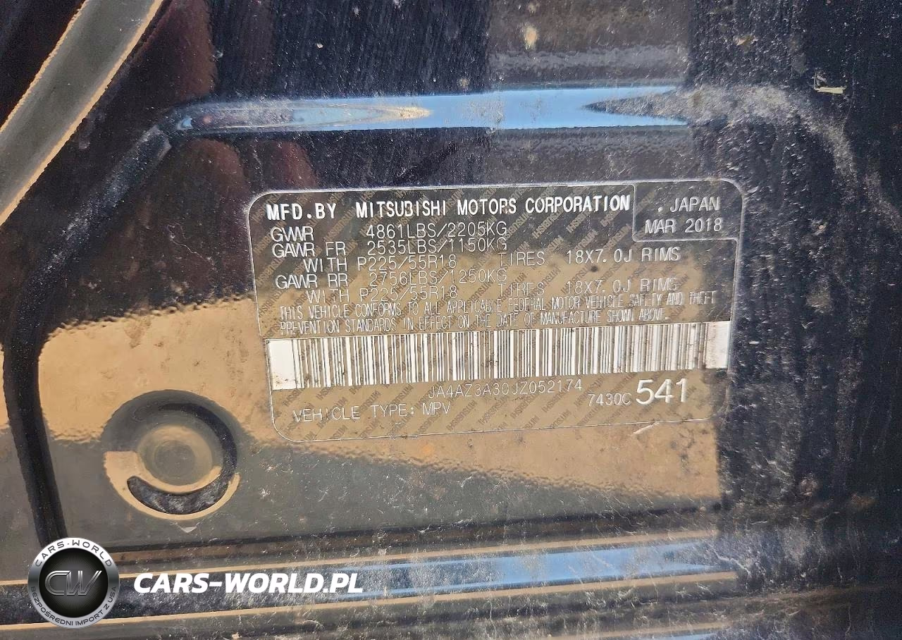 2018 Mitsubishi Outlander Se VIN:JA4AZ3A30JZ052174 - 12