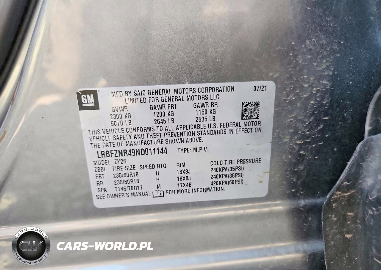 2022 Buick Envision Essence VIN:LRBFZNR49ND011144 - 12