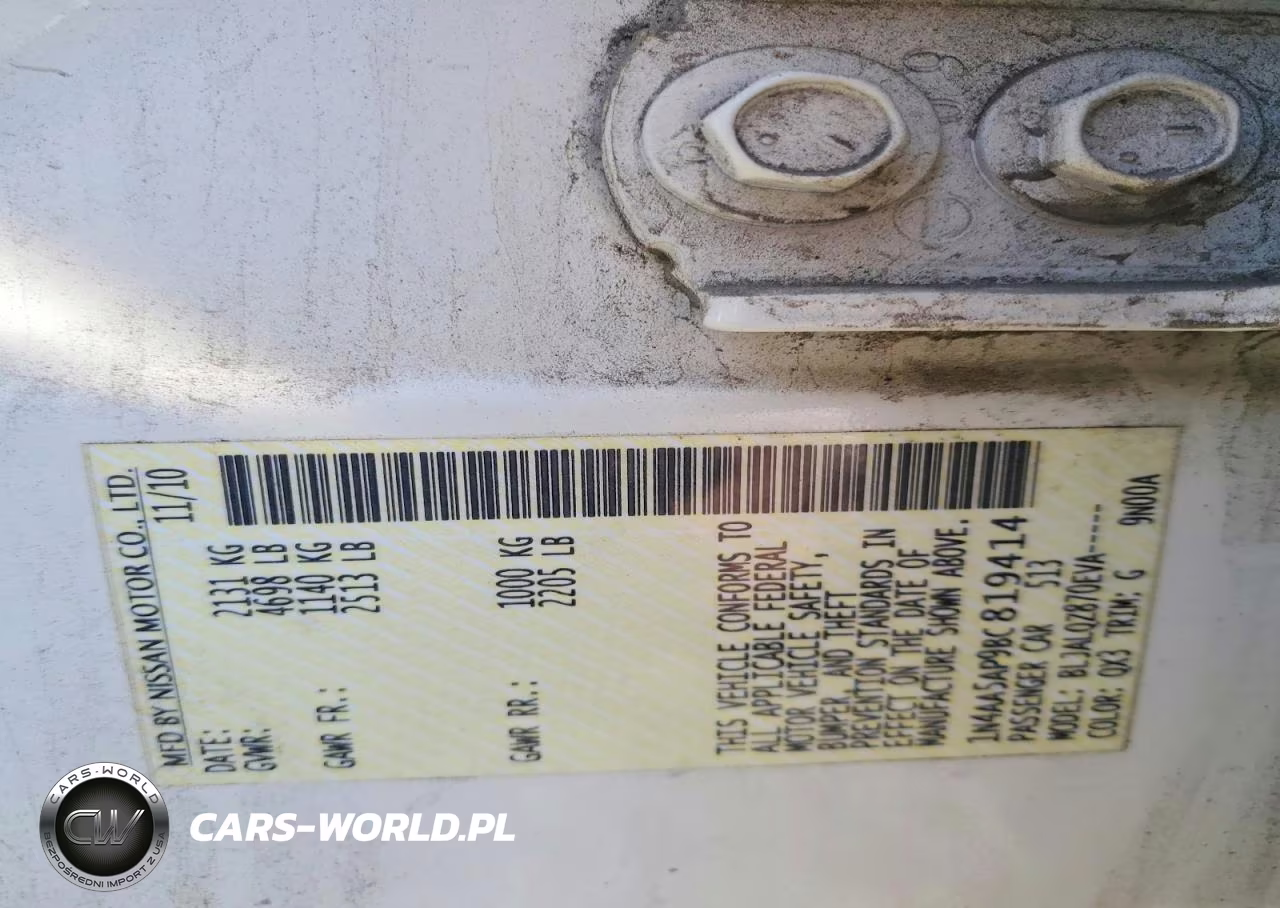 2011 Nissan Maxima 3.5 S VIN:1N4AA5AP9BC819414 - 20