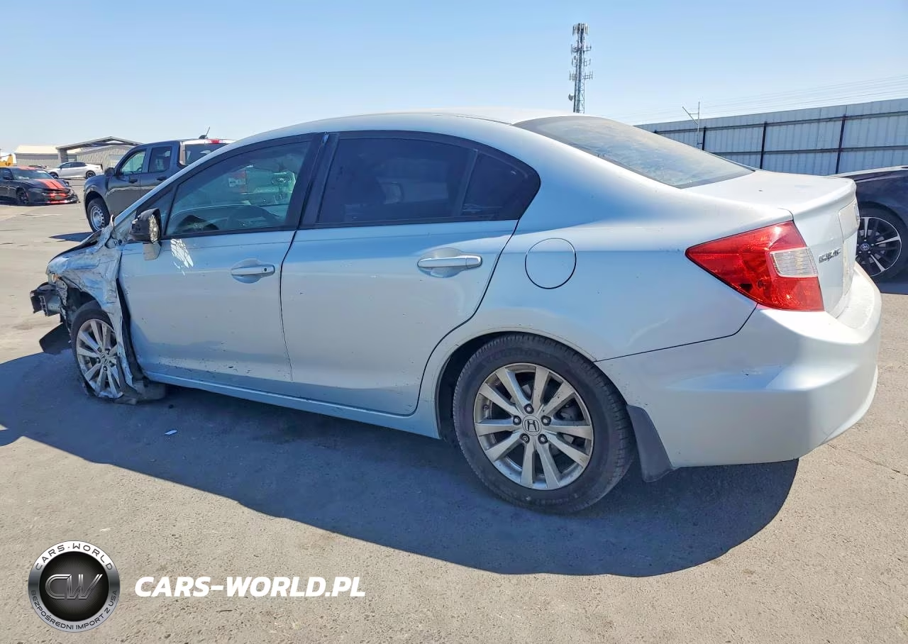 2012 Honda Civic Ex VIN:19XFB2F88CE315735 - 2