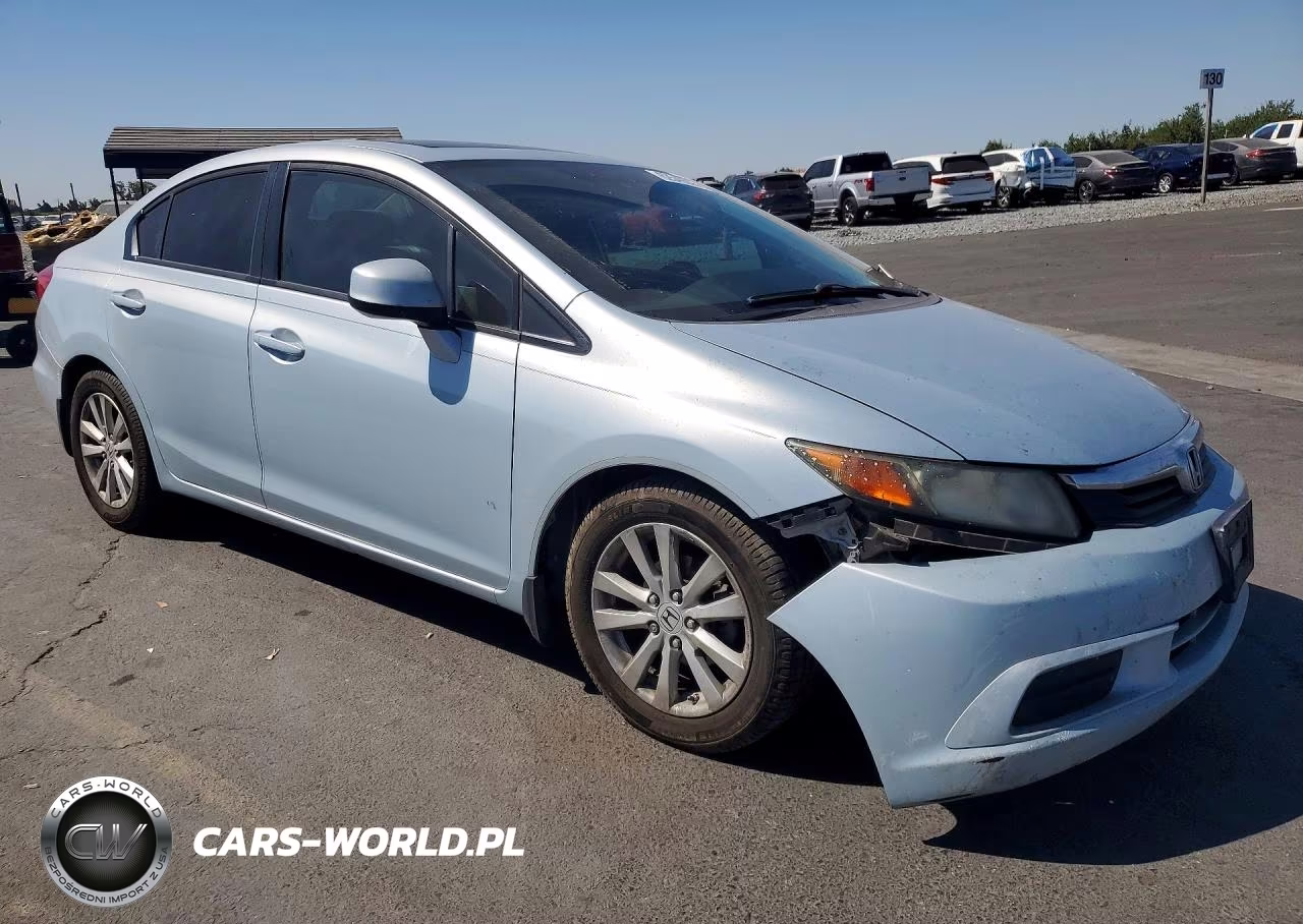 2012 Honda Civic Ex VIN:19XFB2F88CE315735 - 4