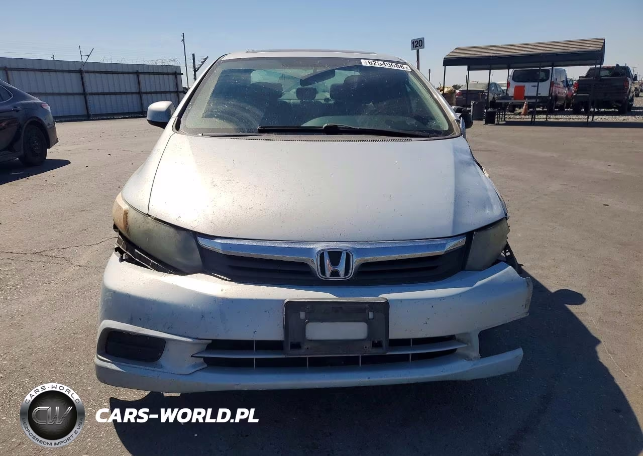 2012 Honda Civic Ex VIN:19XFB2F88CE315735 - 5