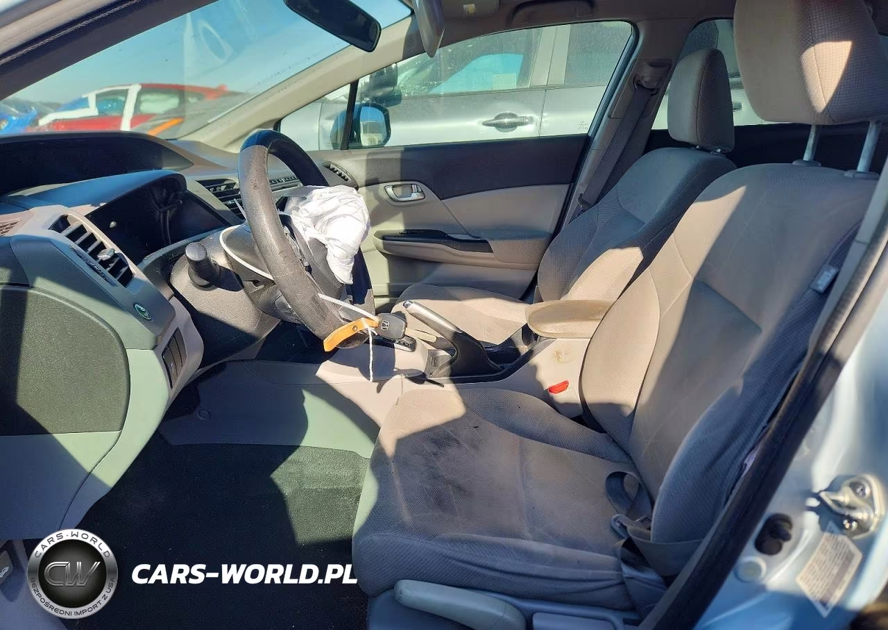2012 Honda Civic Ex VIN:19XFB2F88CE315735 - 7