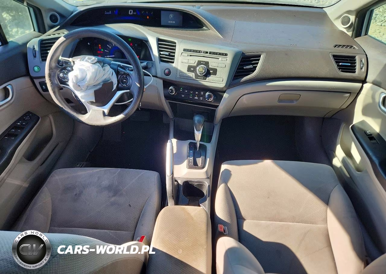 2012 Honda Civic Ex VIN:19XFB2F88CE315735 - 8