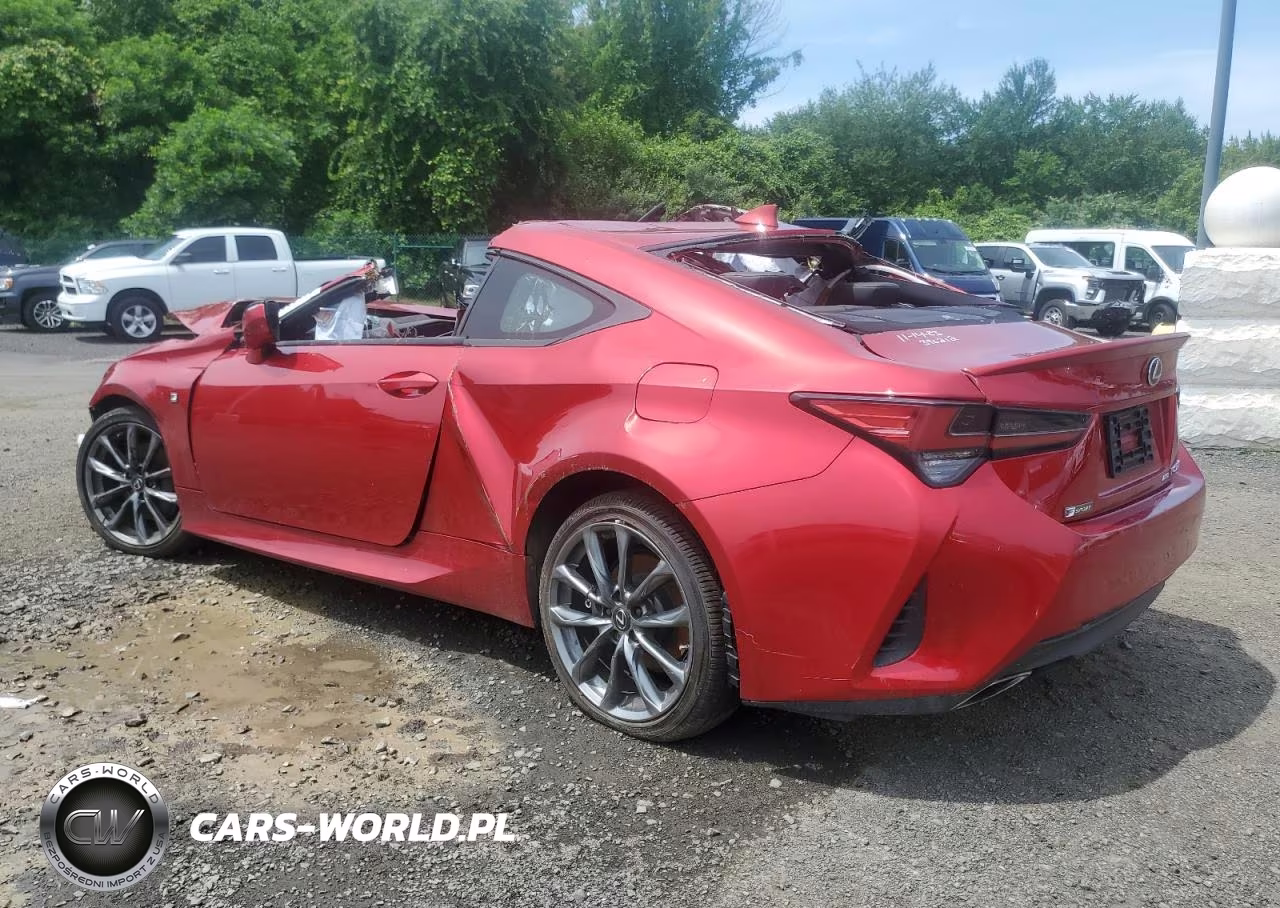 2020 Lexus Rc 350 F Sport VIN:JTHGZ5DC3L5010307 - 2