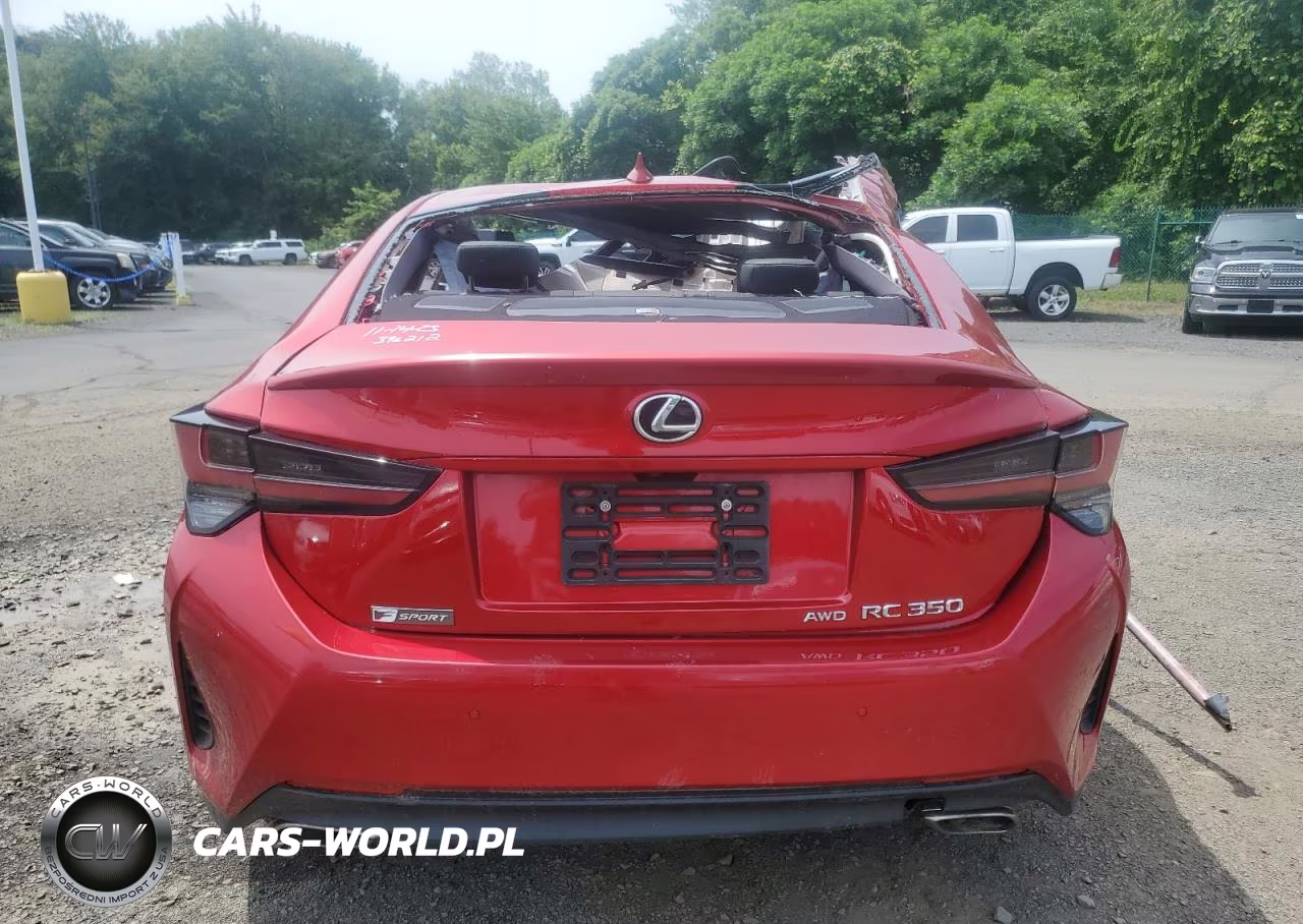 2020 Lexus Rc 350 F Sport VIN:JTHGZ5DC3L5010307 - 6