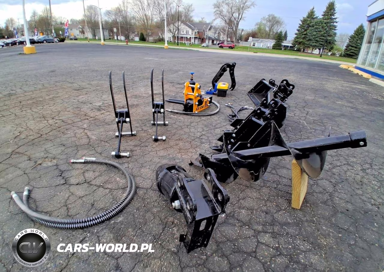 2026 Mini Excavator Attachments: Auger Bit + Auger Motors + 200 Mm Bucket + 200 Mm Bucket + 600 Mm Tilt Bucket + 1000 Mm Bucket + Grabber + Tool Box + Hammer + Tank + Bits + Guage Box + Tool Box + Mechanical Thumb + Mechanical Thumb + 6 Hoses" VIN:38912829 - 6