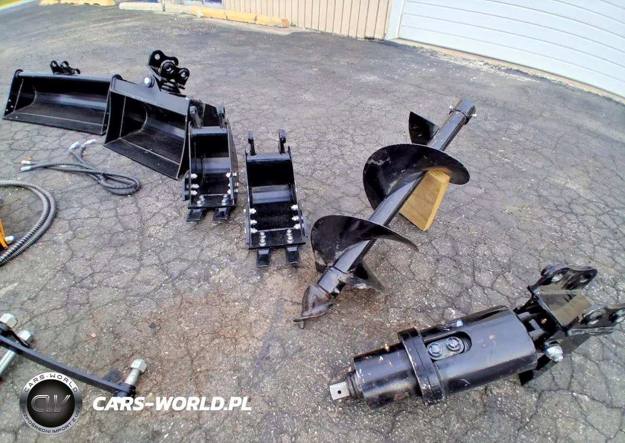 2026 Mini Excavator Attachments: Auger Bit + Auger Motors + 200 Mm Bucket + 200 Mm Bucket + 600 Mm Tilt Bucket + 1000 Mm Bucket + Grabber + Tool Box + Hammer + Tank + Bits + Guage Box + Tool Box + Mechanical Thumb + Mechanical Thumb + 6 Hoses" VIN:38912829 - 7