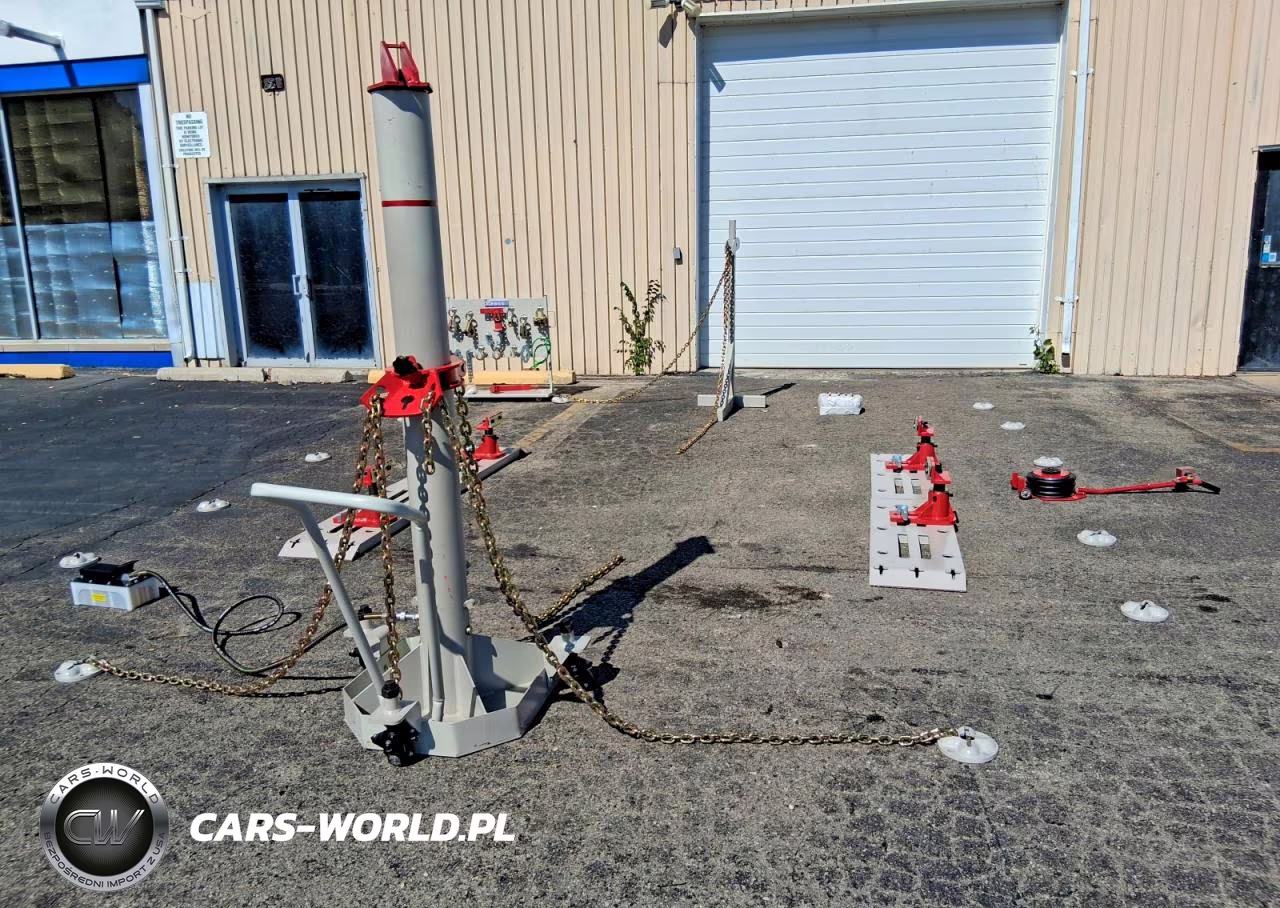 2026 Floor Rack Frame Machine + Accessories + Clamps & Tools + Air Jack VIN:38912176 - 2