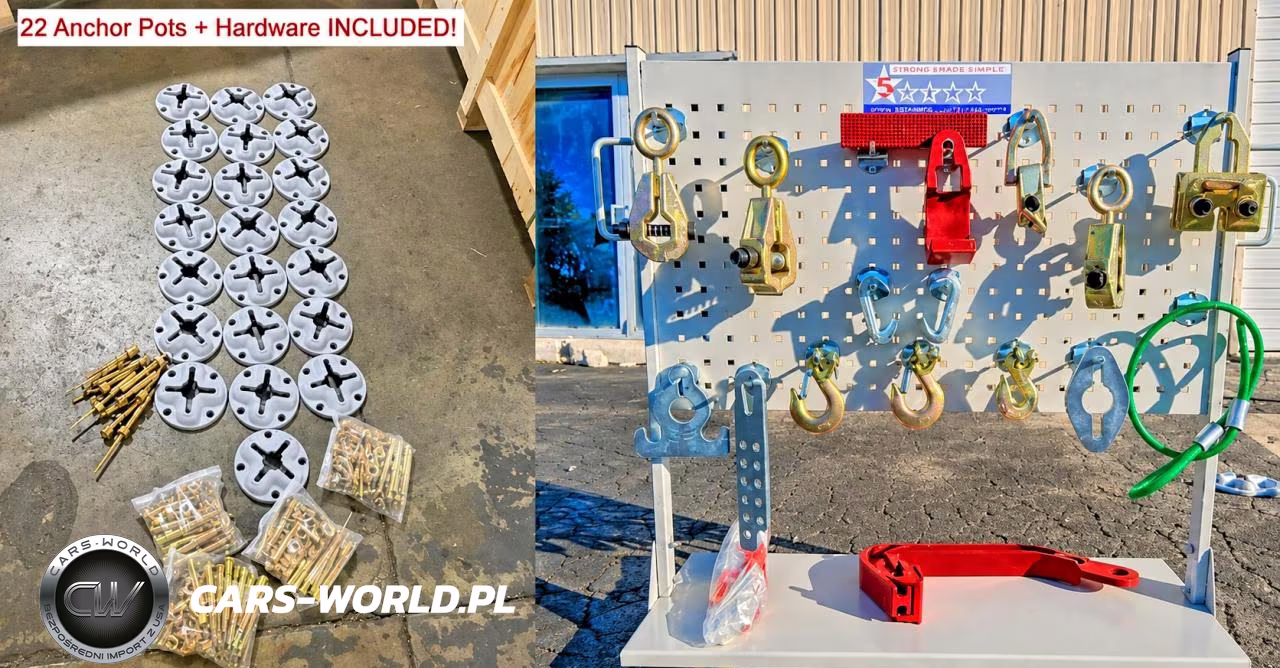 2026 Floor Rack Frame Machine + Accessories + Clamps & Tools + Air Jack VIN:38912176 - 8