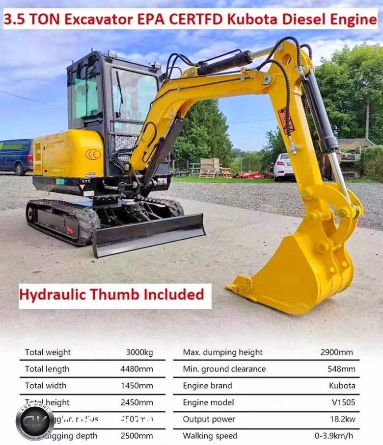 2025 OTHER HEAVY EQUIPMENT 3.5TNEXCAV VIN:SLP24032816 - 10