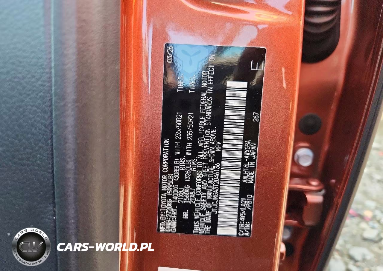 2026 Lexus Rx 450H+ Luxury VIN:JTJCJMGA3T2046136 - 13