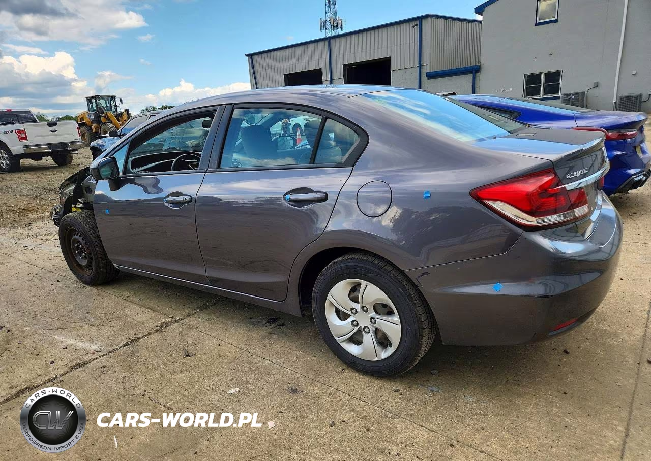 2014 Honda Civic Lx VIN:19XFB2F55EE243367 - 2