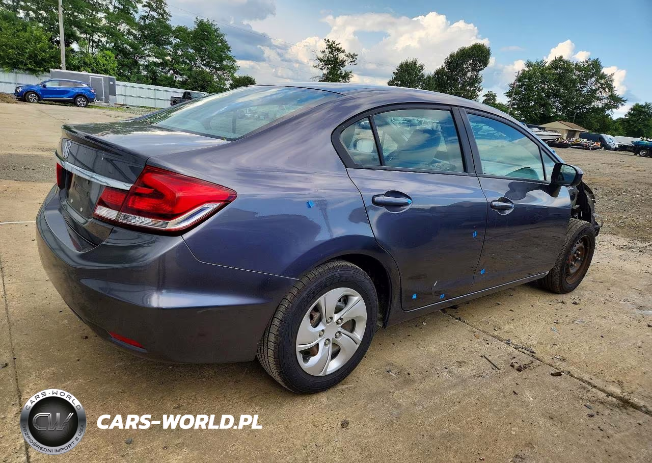 2014 Honda Civic Lx VIN:19XFB2F55EE243367 - 3