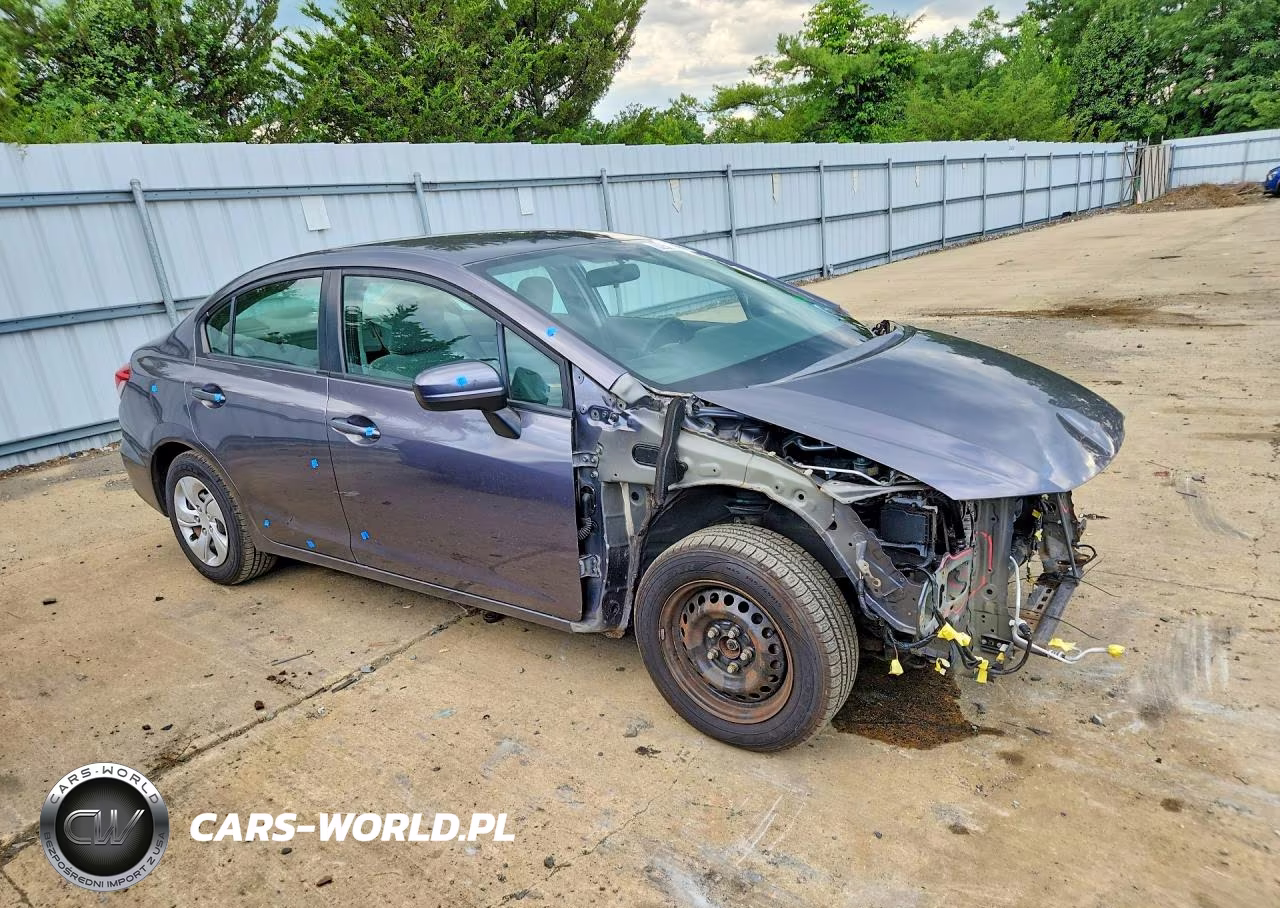 2014 Honda Civic Lx VIN:19XFB2F55EE243367 - 4
