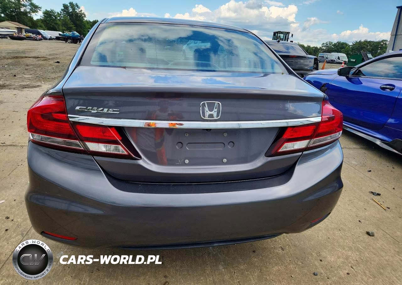 2014 Honda Civic Lx VIN:19XFB2F55EE243367 - 6