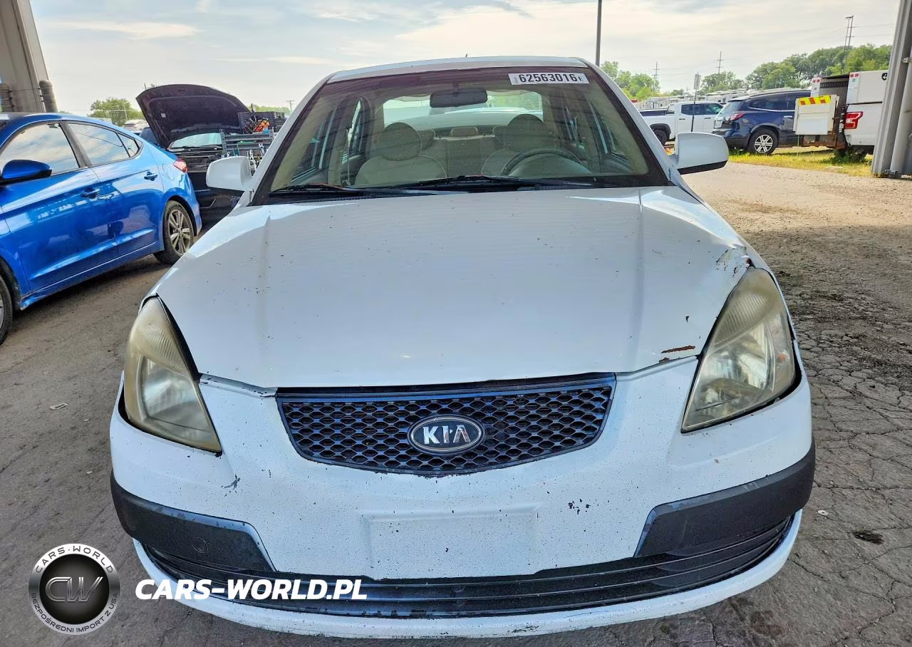 2007 Kia Rio Base VIN:KNADE123276222186 - 5