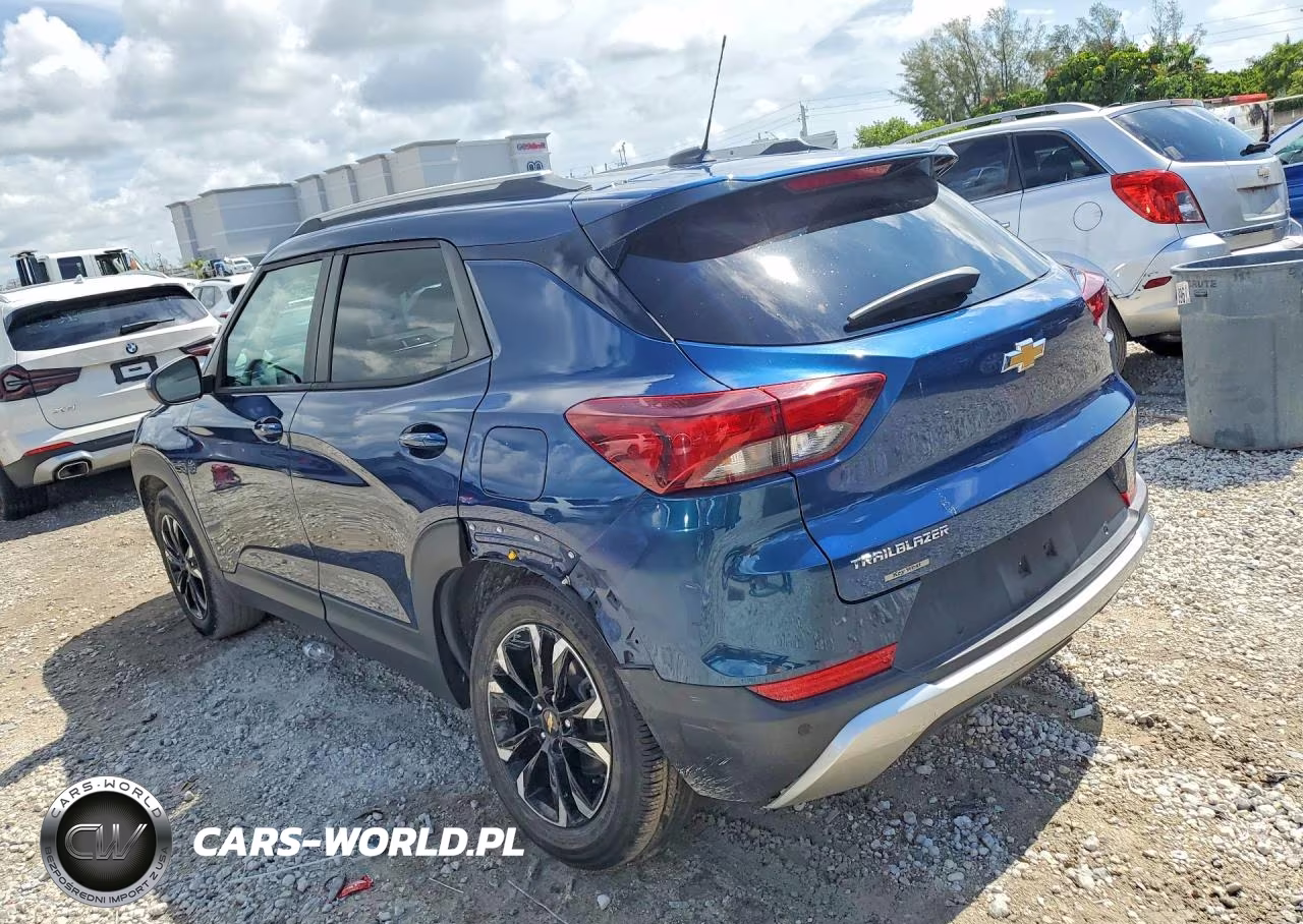 2021 Chevrolet Trailblazer Lt VIN:KL79MPS22MB076250 - 2