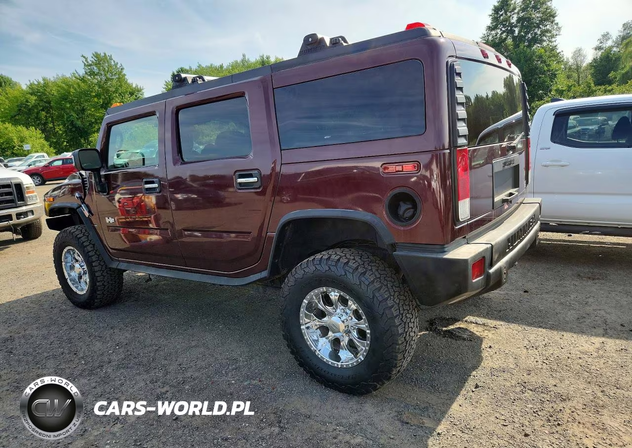 2006 Hummer H2 VIN:5GRGN23U66H100235 - 2