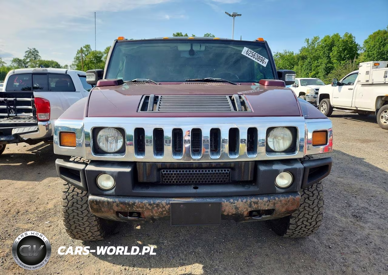 2006 Hummer H2 VIN:5GRGN23U66H100235 - 5