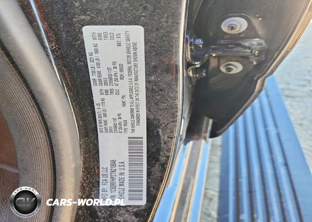 2026 Ram 1500 Limited VIN:1C6SRFHP2TN218846 - 12
