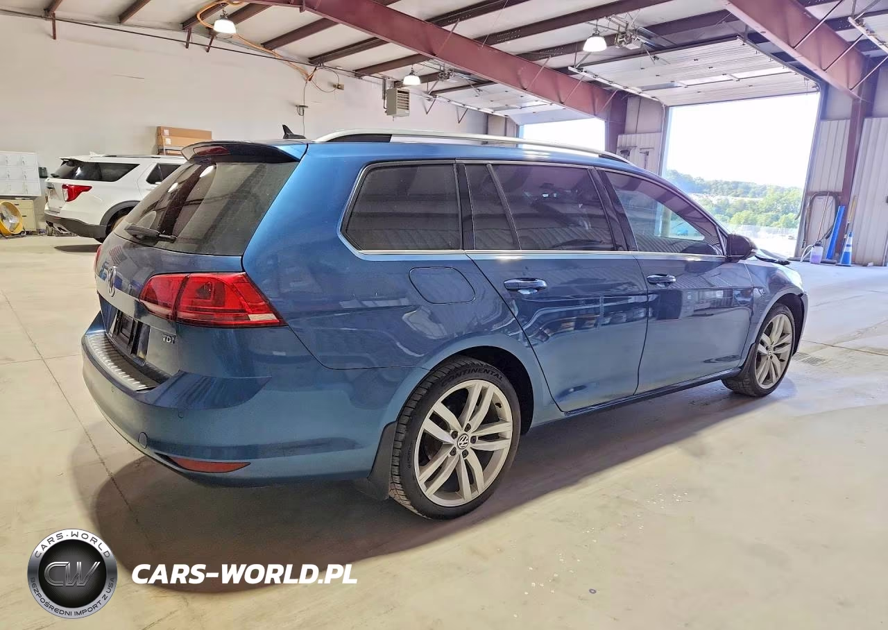 2015 Volkswagen Golf Sportwagen Tdi S VIN:3VWCA7AU1FM515287 - 3