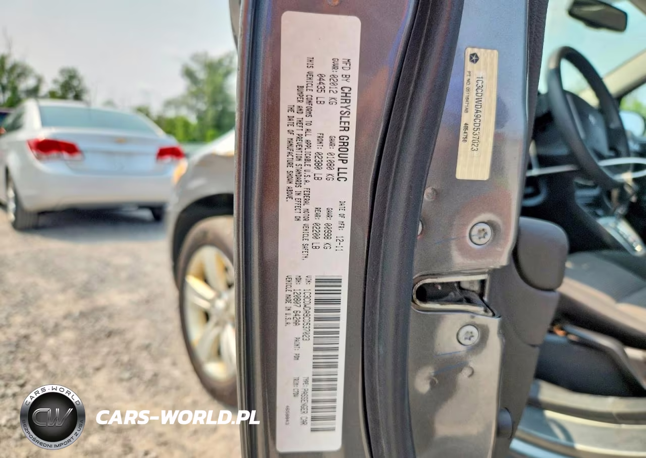 2012 Dodge Caliber Sxt VIN:1C3CDWDA9CD537023 - 12