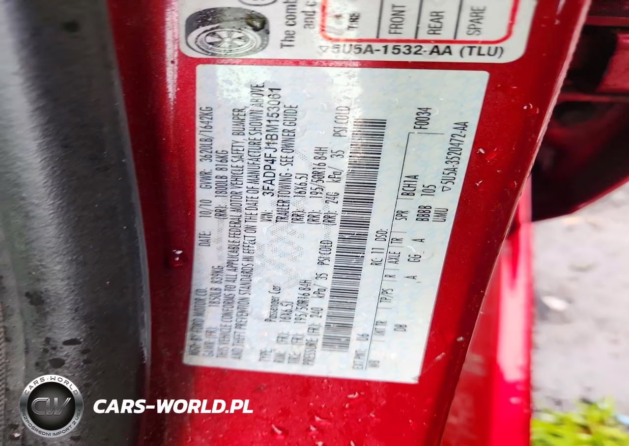2011 Ford Fiesta Ses VIN:3FADP4FJ1BM153061 - 12
