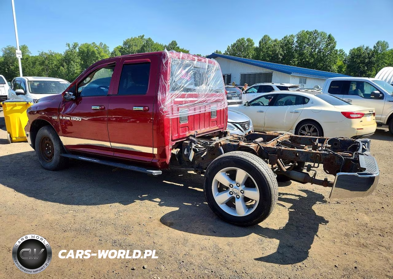 2012 Dodge Ram 1500 Slt VIN:1C6RD7GTXCS180575 - 2