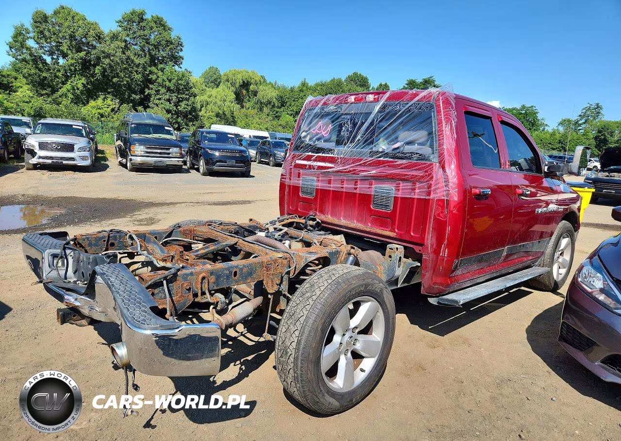 2012 Dodge Ram 1500 Slt VIN:1C6RD7GTXCS180575 - 3