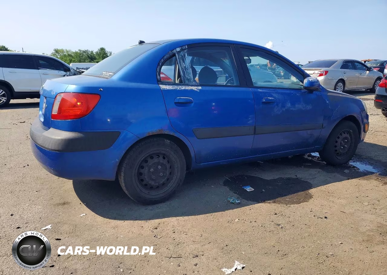 2006 Kia Rio Base VIN:KNADE123X66178646 - 3